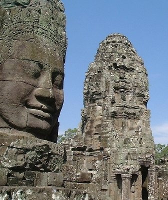 Angkor Thom: Smiling faces all around! (CLICK HERE TO GO TO THE Angkor Thom PAGE)