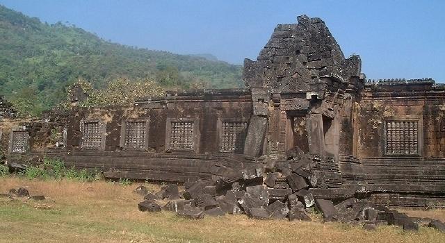The ruins at Wat Pho, near Champasak (on the Mekon, a ways south of Pakse)